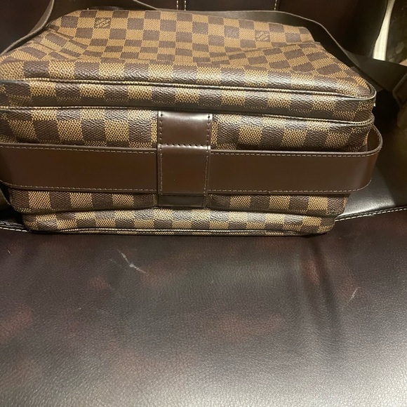 Louis Vuitton Dark Brown Checkered Messenger Bag - Picture 5 of 6